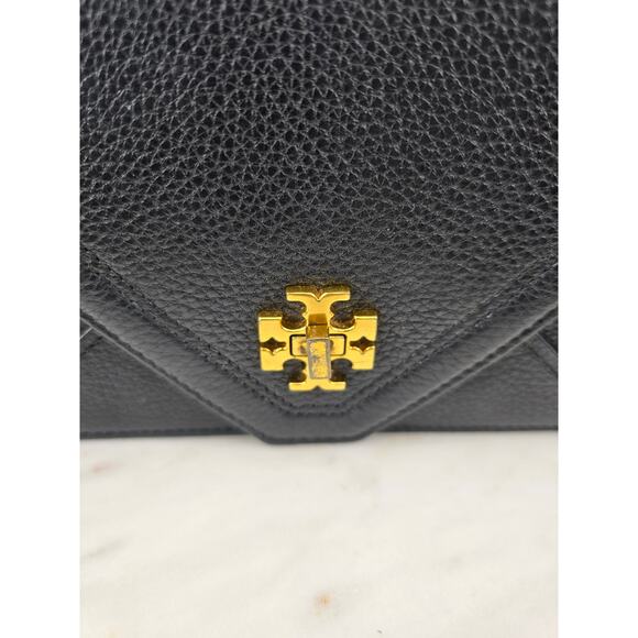 Tory Burch kira Leather Envelope Clutch Chain Crossbody - Picture 2 of 9